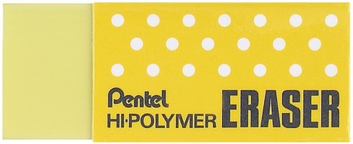 MALÁ MÄKKÁ GUMA na kreslenie, ŽLTÁ PENTELOVÁ, NEZANECHAJÚ ŽIADNE STOPY