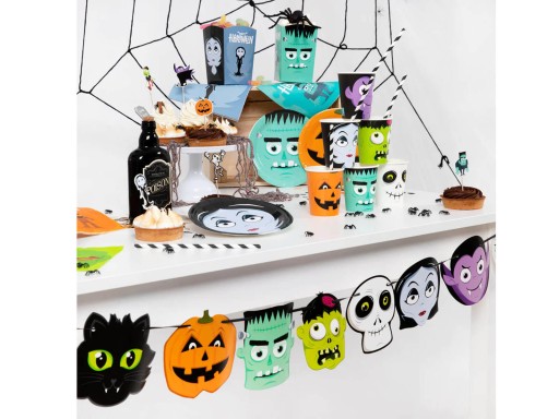 Banner Halloween Monsters Garland 150 cm