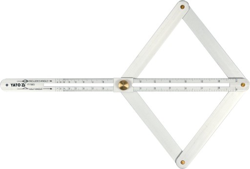 TESÁRSKY HLINÍKOVÝ PROTRAKLÁTOR 36cm, ZÁMOK SKRUT