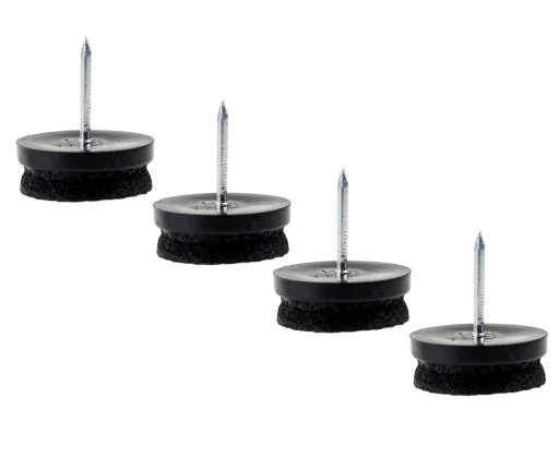 20 x klzák plstená nábytková nožička 24 mm