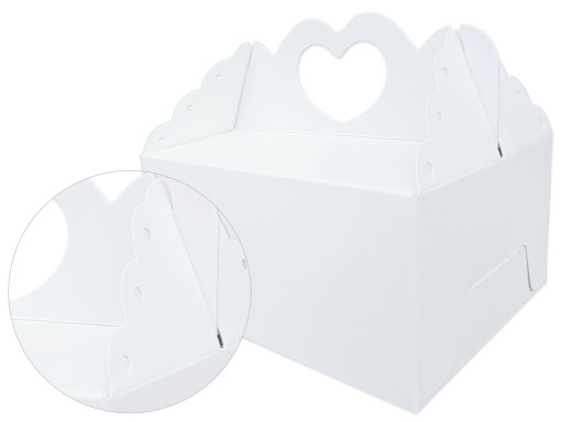 Box na prijímaciu tortu, svadba, krst, poďakovanie hosťom, biela