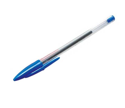OFFICE Bic Cristal guľôčkové pero 1 mm, jemné písanie, modré - 10 ks.