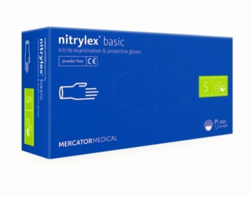 Rukavice Nitrilové Rukavice Nitrylex basic S
