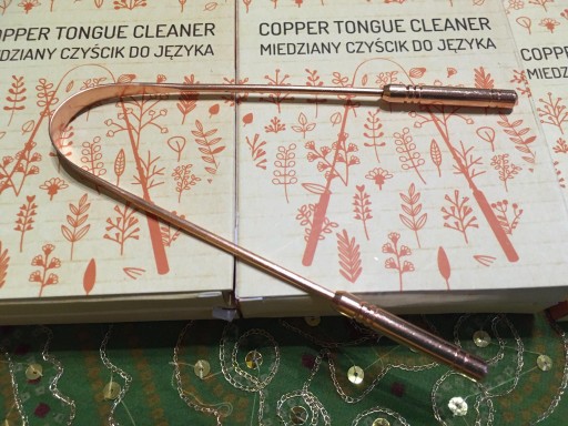 Škrabka na jazyk Sattva Copper Tongue Cleaner