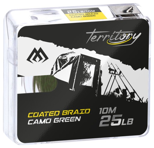 MIKADO COATED COATED LEADER 35LBS 10M ZELENÁ