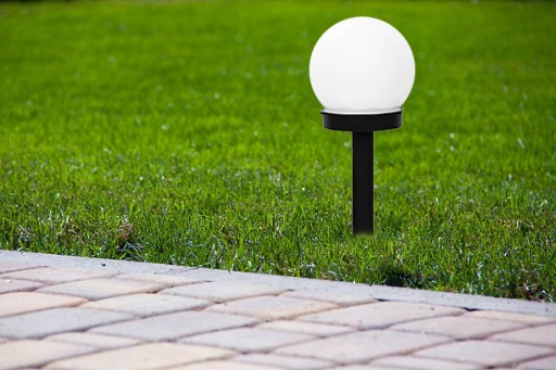 SOLAR LED záhradné svietidlo GUĽA 10 cm STUDENÁ 1x EKO