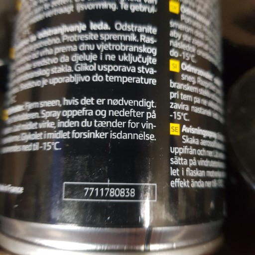 Rozmrazovač okien a zámkov 300 ml RENAULT sprej