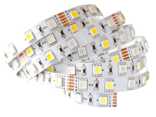 60 LED RGBW pásik Vodotesný IP65 1m PREM. CHLADNÝ