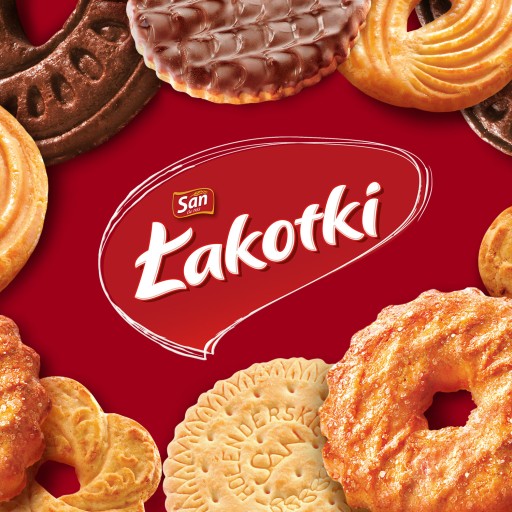 San Łakotki kokos v čokoláde 146g