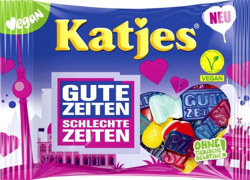 Katjes vegánske želé 175 g