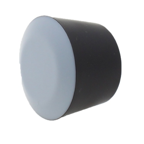 Čierny TEFLONový kryt nôh stoličky, 12 mm