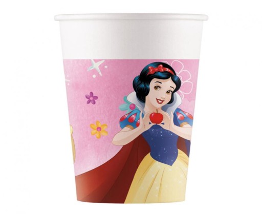 Papierové poháre Princess Princesses 200 ml 8