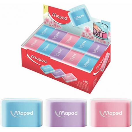 MAPED ESSENTIALS SOFT GUMA, FARBA