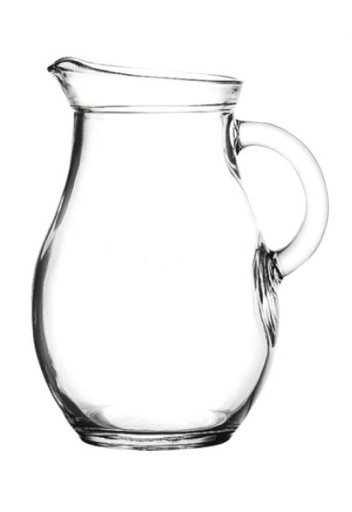 Klasický Bistro sklenený džbán na džús a vodu, 0,5 l