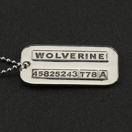 Náhrdelník X - Men Wolverine Logan Dog Tag