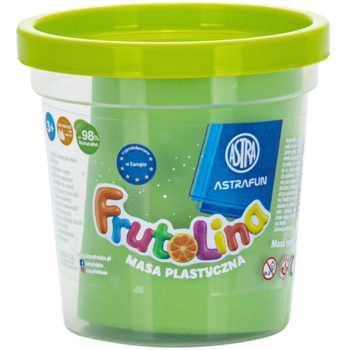 ASTRA hracie cesto FRUTOLINA 4 farby x 100g SAMOTVRDZUJÚCE ovocné vône