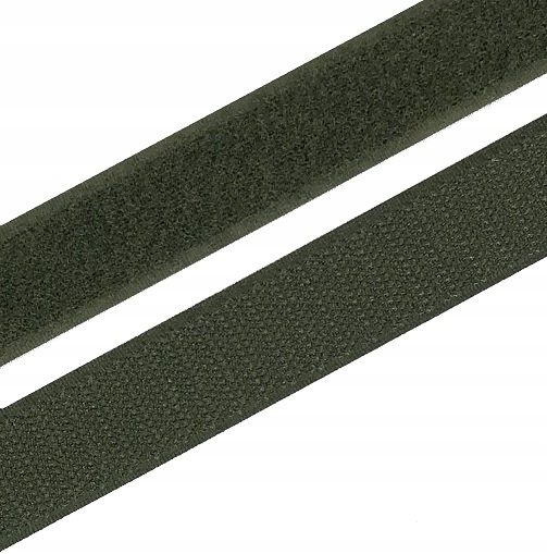 VELCRO Páska na suchý zips 25mm 1m Olivová