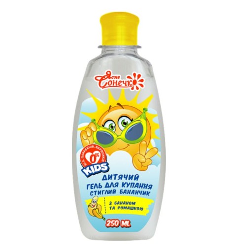 Pharma Bio Laboratory Detský kúpeľový gél Zrelý banán 250ml