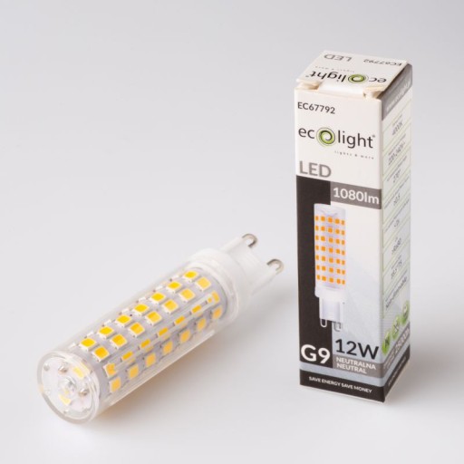 Ecolight G9 12W A+ LED žiarovka