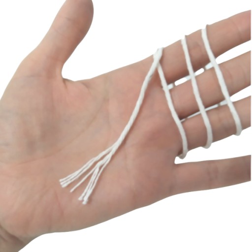 MACRAME STRING 3MM PRÍRODNÁ BAVLNA PRE ANJELSKÉ TWISTED ECRU 200m