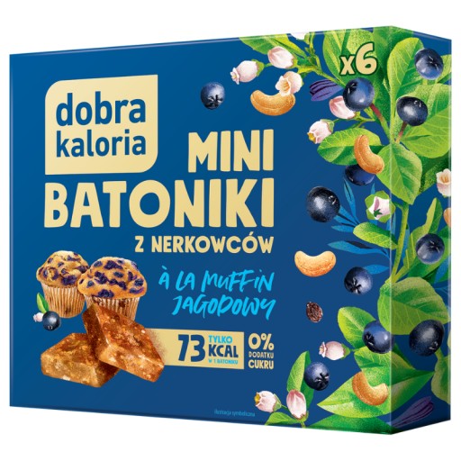 Dobra Caloria Mini ČUČOROVÉ MUFÍNOVÉ TYČINKY 102g