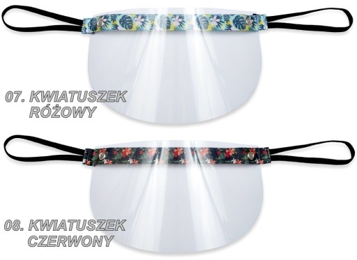 MINI VISOR MASKA PRE DETI DO ŠKOLY 12 veľ.