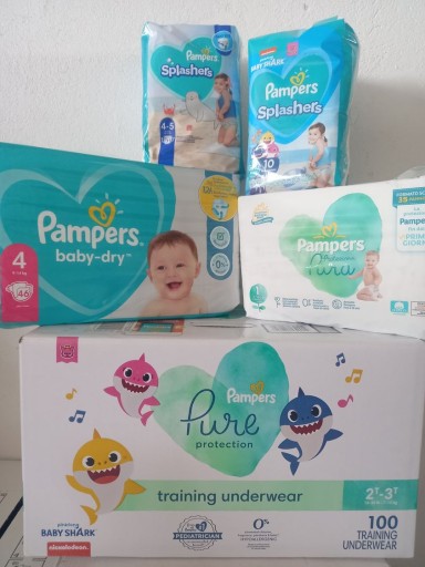 PAMPERS Splashers 10 ks č. 5 (13-19 KG)