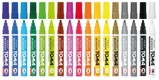 OLEJOVÝ ZNAČOVAČ BLACK marker 440 TOMA