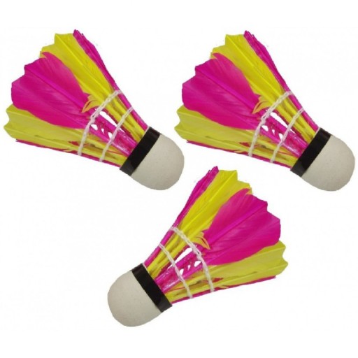 Páperové badmintonové raketoplány 3 kusy ENERO BADMINTON