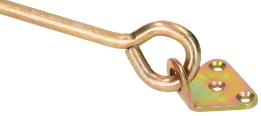 HÁČKOVÉ DVERE HÁČKOVÉ ZATVORENIE 250 x 7 mm HRÚBKA