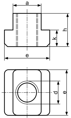 T-matica M8/10MM RLV T-tvar DARMET