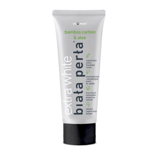 WHITE PEARL čierna zubná pasta 75ml