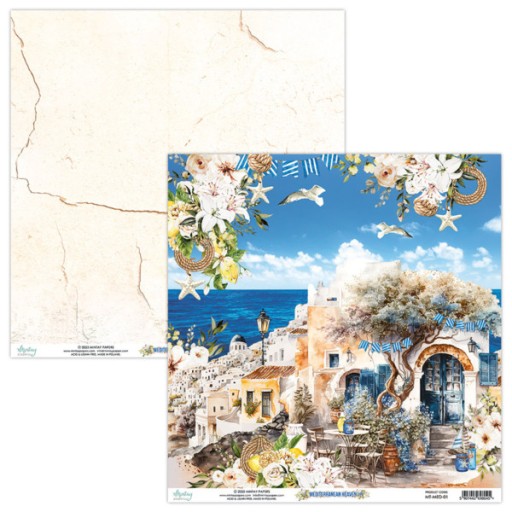 Sada papierov 15,2 x 15,2 - Stredomorské nebo