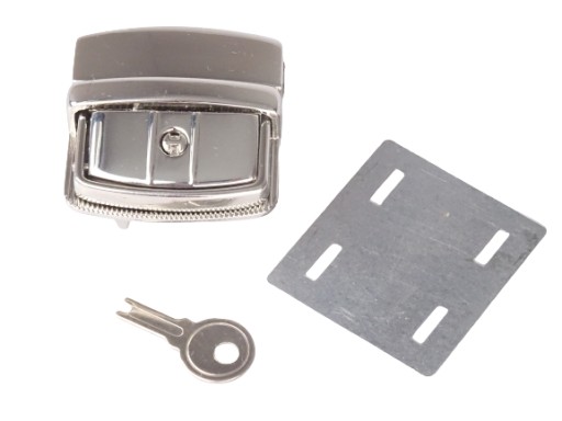 Kovový prackový zámok na aktovku 43 / 42mm, nikel