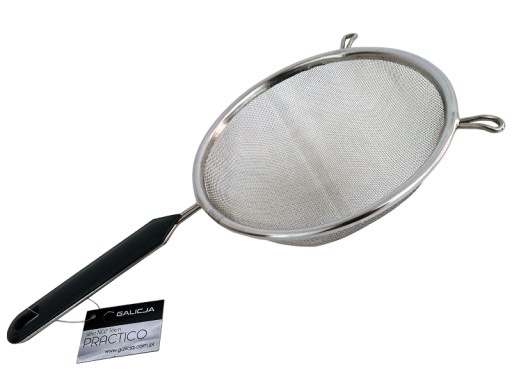 Nerezové sitko, 16 cm, antracit