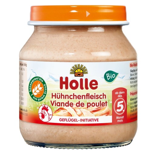 KURACIE MÄSO BEZ PRIDANÝCH CUKROV, BEZLEPKU OD 5 MESIACOV BIO 125 g (SOĽ)