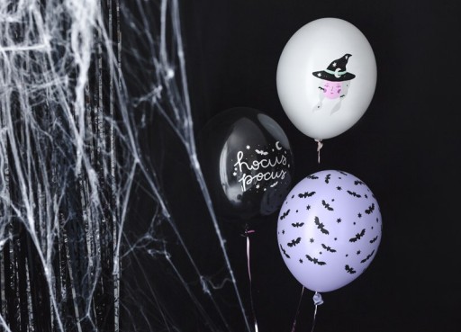 Balónové dekorácie Halloweenske dekorácie pre deti x6