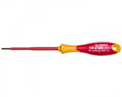 Skrutkovač plochý 3x100mm 1000V CrMo 39D471