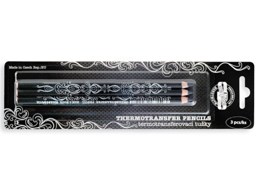 TERMOTRANSFEROVÉ ceruzky sada 3 kusov Koh-I-Noor POHODLNÉ POUŽÍVANIE