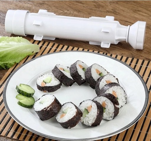 STROJ NA VÝROBU SUSHI TRUBIEK BAZOOKOVÝ VALEC