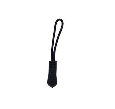 ZIPPER BLACK prívesok na zips, čierny 1860