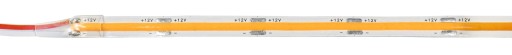 Neónový COB LED pás 12V TEPLÝ 1m Homogénny