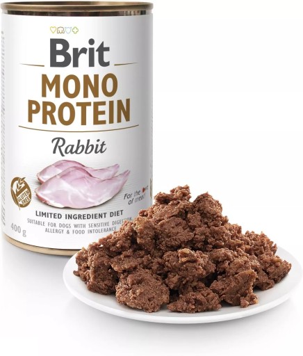 Brit Mono Protein Rabbit Rabbit 400g