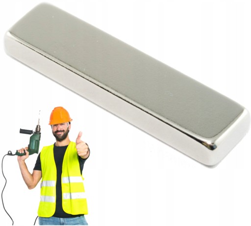 NEODYMOVÉ MAGNETY 40x10x5 mm SILNÝ TANIER
