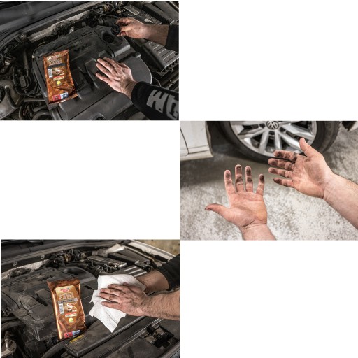 MOJE UTIERY DO AUTO VLHČENÉ Utierky na ruky S OLEJOVÝM TUKOM