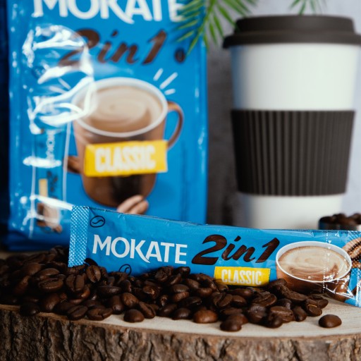 Coffee Drink 2v1 2v1 instantná mokate kávová zmes Classic 10 vrecúšok