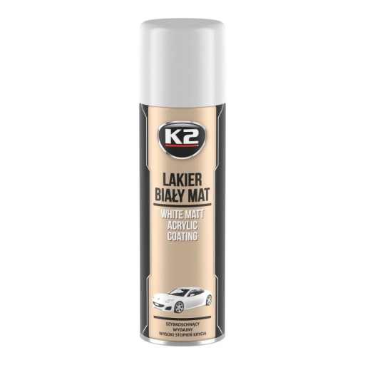 K2 AKRYLÁTOVÁ FARBA BIELA MATNÁ 500 ML AKRYL