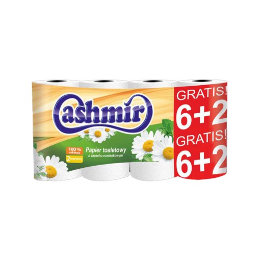 KAŠMÍROVÝ TOALETNÝ PAPIER 6 2KS.
