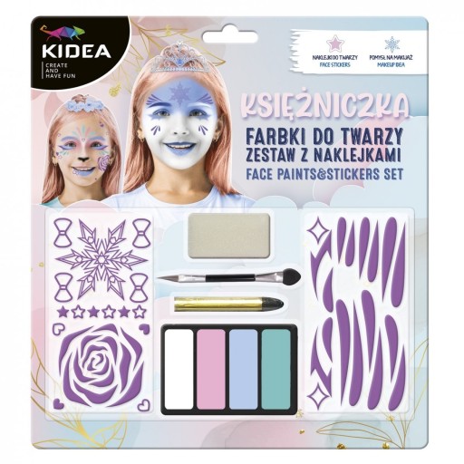 FARBY NA TVÁR 4-COL PRINCESS SET
