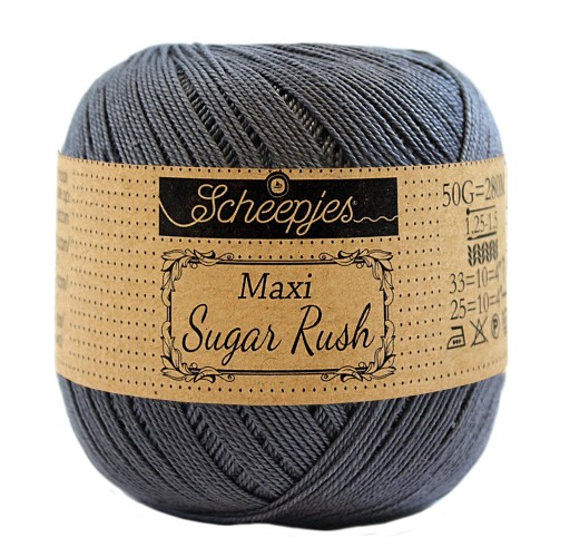 Šnúrka Scheepjes Maxi Sugar Rush - oceľ 242